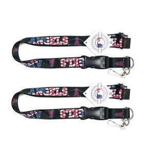 Los Angeles Angels MLB Stars & Stripes Lanyard 2 Pack
